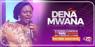 Dena Mwana en concert évangélique à Kinshasa