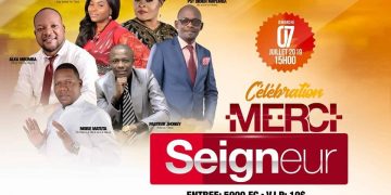 Célébration « Merci Seigneur » à Kinshasa