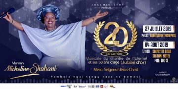 Maman Micheline Shabani fête ses 20 ans de carrière et ses 50 ans d’âge