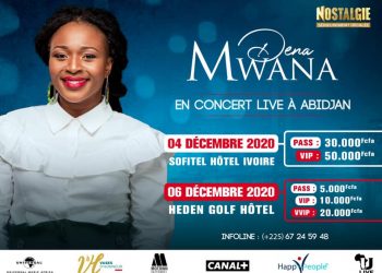 Dena Mwana à Abidjan et à Yaoundé !!!!